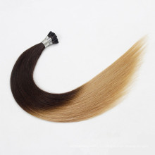 Оптовая цена шелковистая прямая я-совет выдвижения волос девственницы я наклоняю бразильское выдвижение волос